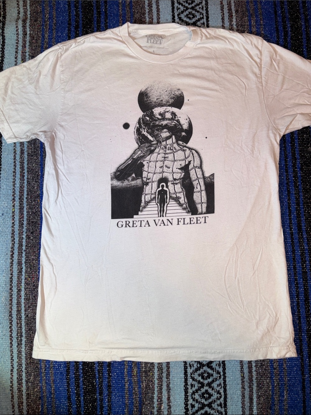 Greta Van Fleet 2022 Dreams In Gold Tour Concert Tee Shirt